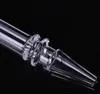 2022 nwe Rig Stick Nail Mini Nectar Collector avec Clear Filter Tips Tester Quartz Straw Tube Glass Water Pipes Accessoires pour fumer