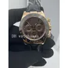High quality stainless steel 2813 watch without Cosmograph Auto 40mm rose gold men's watch strap Chrono 116515ln
