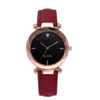 Wristwatches 2021 Fashion Sport Women Watches Elegant Leather Casual Alloy Watch Luxury Analog Quartz Crystal Wristwatch 30P