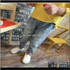Baby Clothing Baby, & Maternity Drop Delivery 2021 Fashion Broken Hole For Spring Summer Kids Boys Girls Pants Casual Loose Ripped Children J