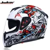 Caschi da moto Casco sicuro unisex Casco integrale Moto Motocross Capacetes De Motociclista DOT Casque Dirt Bike Helm