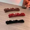 Mode Simple Gevlochten Hairclips Flocking Double Layer Barrettes Dames Meisjes Haarspelden Vrouwelijke Haarstroken Hoofddeksels Haaraccessoires