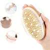 Dry Brushing Body Brush with Soft Natural Bristles Gentle Exfoliating Massage Nodes Improve Circulation XBJK2112