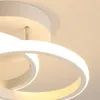 Modernt för hem svart vit liten led takljus för sovrumskorridor lampa balkonglampor armaturer