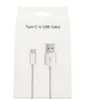 Micro USB Laddare Telefonkablar OEM Kvalitet 1m 3FT 2M 6FT Datatsladd V8 Typ C till USB-C med original Retail Box för Samsung S7 S8 S10 S22 S21 Not 10 20 Xiaomi 7 8 11 12 13 Google 6