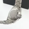 Retro Digital Automatic Watch Men's 39.5mm Black Sterile Dial Aluminum Brown Ring Luminous Steel Case E19 Wristwatches