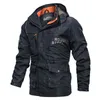 Printemps hommes veste extérieure imperméable randonnée manteau hommes automne coupe-vent veste militaire tactique veste mode poches 211217