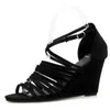 Women Wedges Cover Heel Sandals Shoes 2021 Gladiator Woman Rome Buckle Strap Pumps Platforms Size 35-40