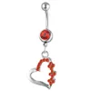 Yyjff D0108 Bowknot Belly Fling Ring Mix Mix Colors