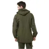 US Army M65 Tactique Trench Hommes Coupe-Vent Manteau Pur Coton Solide Vêtements Pour Hommes Classique Polaire Parkas Veste Militaire BF802 211011