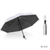 Automatische 3 vouwen meisje paraplu regen vrouwen windbestendige draagbare bedrijf buiten mode kind parasols mannelijke parasol