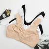 Reggiseno da donna Delimira con chiusura frontale a figura intera, senza ferretto, in pizzo, taglie forti 210728