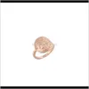 Moda Biżuteria Kinckle Ring Set Gold Cross Heart Fatimas Palm Stacking Midi Zestawy 15Pcsset S321 LHW1Q Band 1TW2K