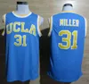 NCAA UCLA BRUINS College Russell 0 Westbrook Lonzo 2 Ball Reggie 31 Miller Bill 32 Walton Love University Basketball Jerseys