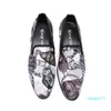 High-End-Camouflage-Druck-Herren-Sommer-Mode-Schuhe Luxus-beiläufige flache Boden-Loafer1