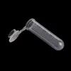 50st 5 ml plastklart testcentrifugrör Snap Cap Injektionsflaskor provlaboratorium Nytt laboratorium D14 ZHL1496292U