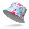 Chapeaux de godets pour Hommes Double-côté Denim sauvage Coton Sunshade Beach Beach Hat Sun Protection Sun Printemps et Excursions d'été