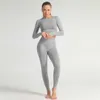 CHRLEISURE Fitness Leggings Set Seamless Gym Clothing for Women Workout Sportwear Female Push Up Legins Dropshiper 210925