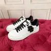 Mode Meilleur Top qualité en cuir véritable fait à la main multicolore dégradé baskets techniques hommes femmes célèbres chaussures formateurs taille 35-45 MKJJX0004