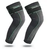 Anti-Slip Lengthen Knee Pads Long Leg Sleeve Bandage Compression Knees Brace Sport Värmeben Stöd Elastiskt Protector