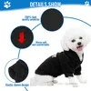 Puppy Dog Hoodie for Small Medium Dogs Hooded Sweatshirt Dog Apparel Sublimation Printing Pet Clothes Sweaters with Hat Fleece Cat Hoodies Coat Winter Blue 8XL A228