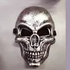 Skeleton Horror Maske Halloween Crack Schädel Maske Schrei Maskerade Masken Erwachsene Vollgesichts Retro Party EL Masken GGA2654