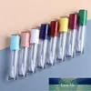 Nieuwe 5 stuks ronde lege plastic lip glans buizen lip balsem fles lip glazuur container 8 ml make-up tool diy monster flesjes fabriek prijs expert ontwerp kwaliteit nieuwste stijl