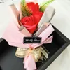 Simulation Soap Bouquet Box Rose Flower with LED Light Wedding Decoration Souvenir Valentine039s Day Gift for Girlfriend3390173