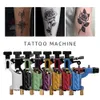 Rotary Tattoo Machine Tatueringar Kroppskonst Dragonfly Professionell handbyggd Shader Liner Assorted Tatoo Motor Gun Kits Supply