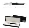 Kristall auf oberen Schwarz- und Silver Circle Cove Rollerball Stift Office M B Stifte mit Serie Number6496301