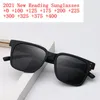 Sunglasses Square Reading Glasses Men Women Look Near Presbyopia Readers Vintage Magnification Diopter 1 1.25 1.5 1.75 2 NX