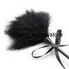 sex toy massager Massage 1 Pcs Flirting Feather Black SM Whip Sex Toys Flirt Soft Flogger For Couple Adult Game Exotic Accessories MHBG