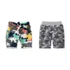 Mode enfants garçons Shorts coton été gymnastique entraînement Camouflage impression taille élastique cordon poches obliques vêtements