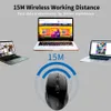 TeckNet Silent Mouse 24GHz Wireless Mouse USB Ergonomic Optical Computer Mice 3000 DPI Cordless Noiseless Mouse For Laptop PC LJ22312407