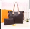 6 colors lattice 2pcs set Shopping Bags Women PU leather handbag womenhandbag ladies designer handbags high qualitys lady clutch purse retro shoulder