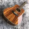 Chitarra elettrica acustica folk modello D45 in legno KOA da 41 pollici