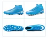 Chaussures de football américain Sneaker Men Unisexe Spikes Single Football Laarzen Outdoor Grass Shoes Chuteira 210809