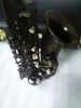 SUZUKI Photo réelle Saxophone Alto de haute qualité E plat noir mat beaux boutons plaqués Instruments de musique professionnels Sax