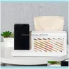 Boxes Napkins Table Decoration Aessories Kitchen, Dining Bar & Gardeniron Napkin Box Tissue Er Holder Paper Towel Container For Home Office