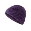 Fashion Beanies Hats For Women Men Casual Short Thread Wool Knitted Bonnet Skull Cap Winter Warm Elastic Hats Y21111