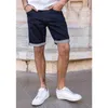 KUEGOU 100% coton vêtements solides shorts pour hommes jeans broderie d'été de haute qualité lettre imprimé mode denim pantalon KK-3058 210524