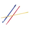 3 шт. / Установленные вязальные иглы крючки красочные ручки для вязания DIY Craft Moom инструмент смешанный ручка вязание крючком