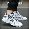 Trainer Mens Cross-Border Off Womens Sport Size Running Shoes High-Top Men's Four Seasons Casual Sneakers White Thick Sole Shoe Couples Code: 35-A11 77612