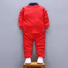 衣料品セット2PCS春の子供の男の子の服紳士セットフォーマルパーティー洗礼ウェディングタキシードボウスーツ12か月2 3 4年C04812552