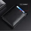 Men Wallets Small Money Purses Bag with Multi Pockets Fashion Genuine Leather Male Purse Coin Bag