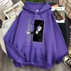 Jujutsu Kaisen Print Man Hoodie Harajuku Pocket Свободные Одежда с капюшоном Мужской Удобная Мода Толстовый Аниме Хип-Хоп Толстовки H1227