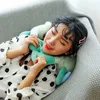 Pillow de animal de desenho animado de boneca de caranguejo genuíno de caranguejo