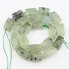 ارتفع غير النظامية الأوجه الطبيعية الكوارتز جمشت prehnite 11x16 ملليمتر فضفاض الفواصل الخرز للمجوهرات صنع diy سوار قلادة