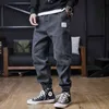 Plus Size Jeans Mannen Losse Joggers Streetwear Harem Jeans Cargo Broek Enkellange Denim Broek 211104