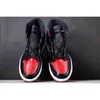 Classical 1s High Og Bred Patent Leather Chaussures Men Basketball Red Black Jumpman 1 Sneakers Rubber Sole Sports Trainers Taille 40-46274Z